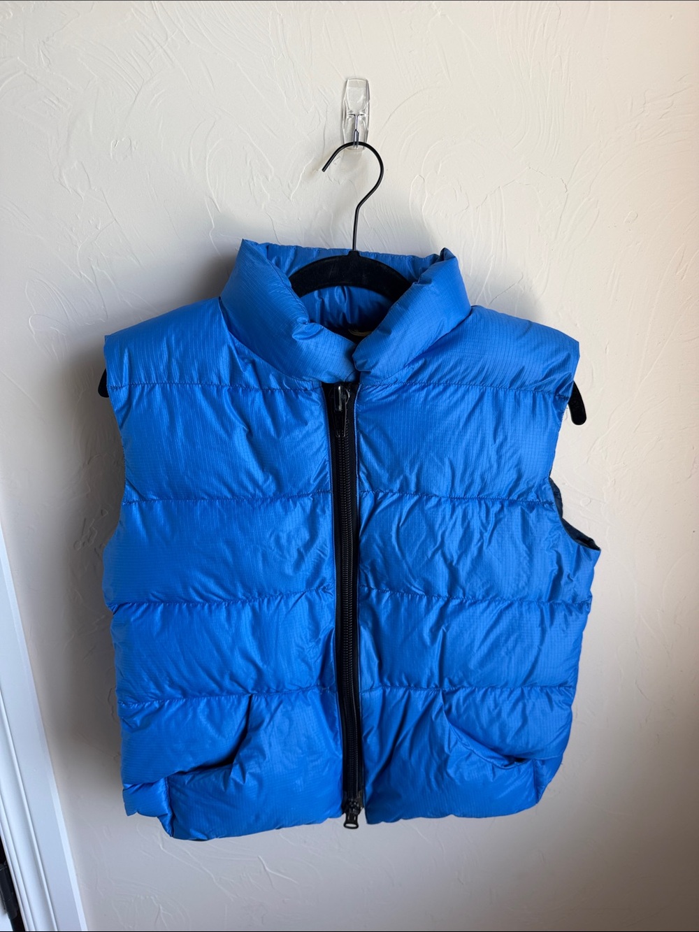 Electric Blue Quilted Puffer Vest